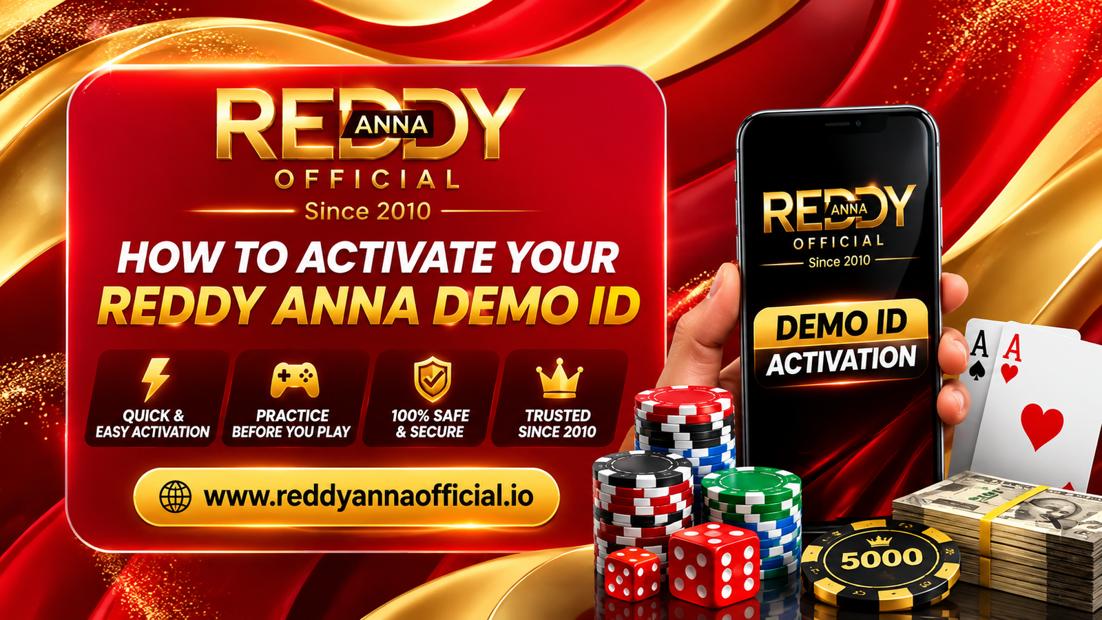 How to Activate Your Reddy Anna Demo ID