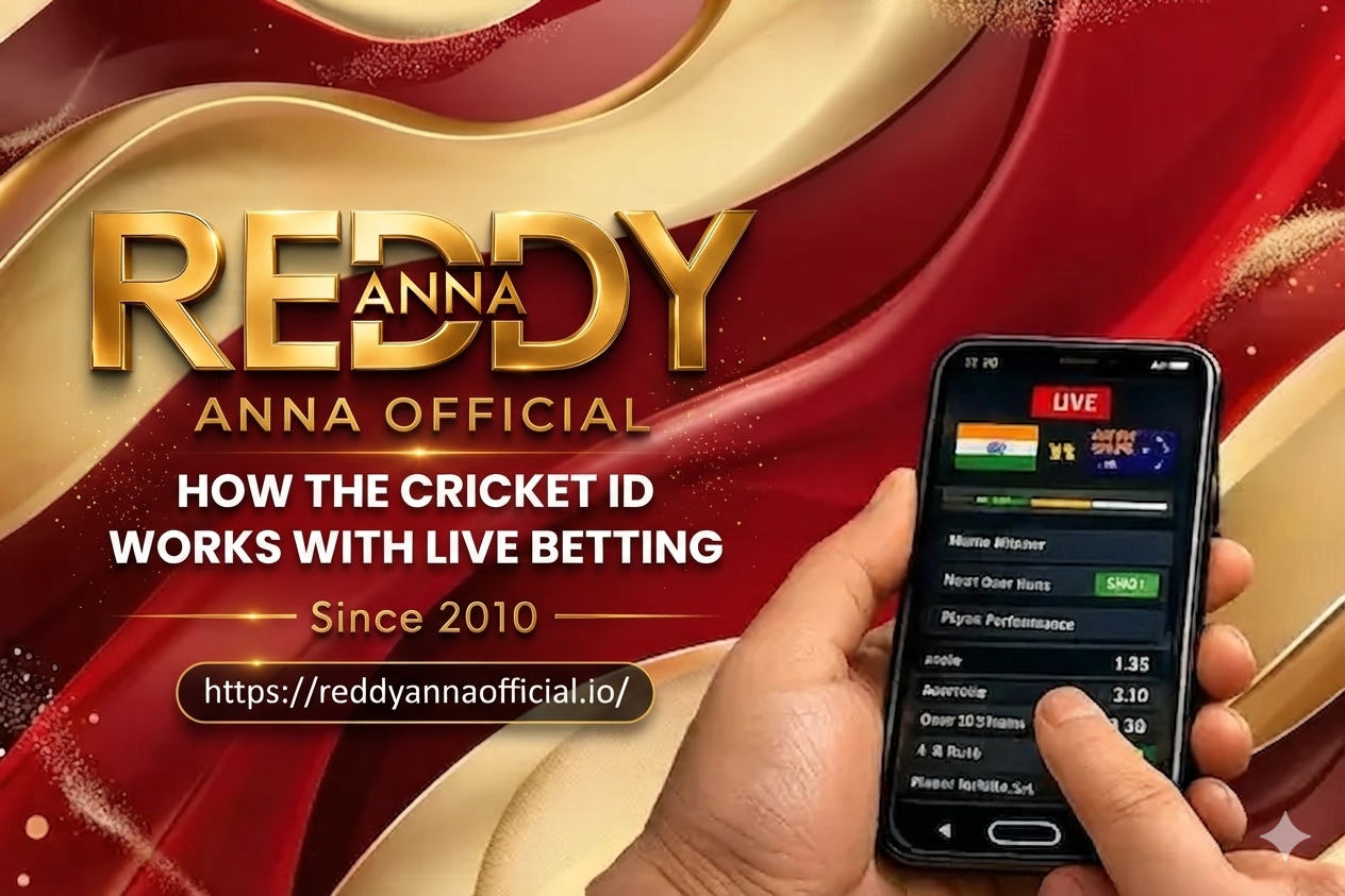 How the Reddy Anna Cricket ID works with live cricket betting